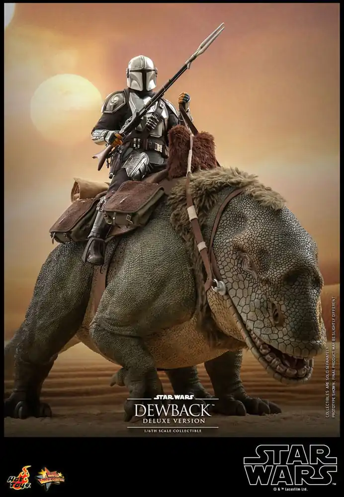 Star Wars: Episode IV Akcijska figura 1/6 Dewback Deluxe verzija 37 cm fotografija proizvoda