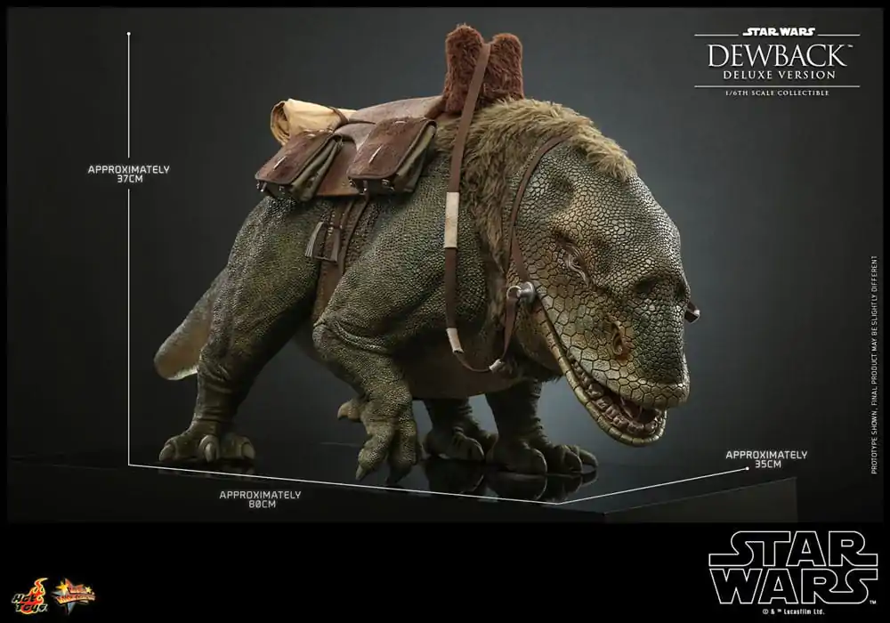 Star Wars: Episode IV Akcijska figura 1/6 Dewback Deluxe verzija 37 cm fotografija proizvoda