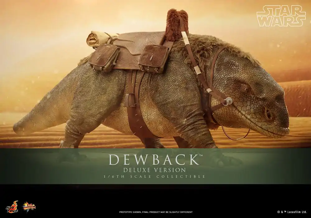 Star Wars: Episode IV Akcijska figura 1/6 Dewback Deluxe verzija 37 cm fotografija proizvoda