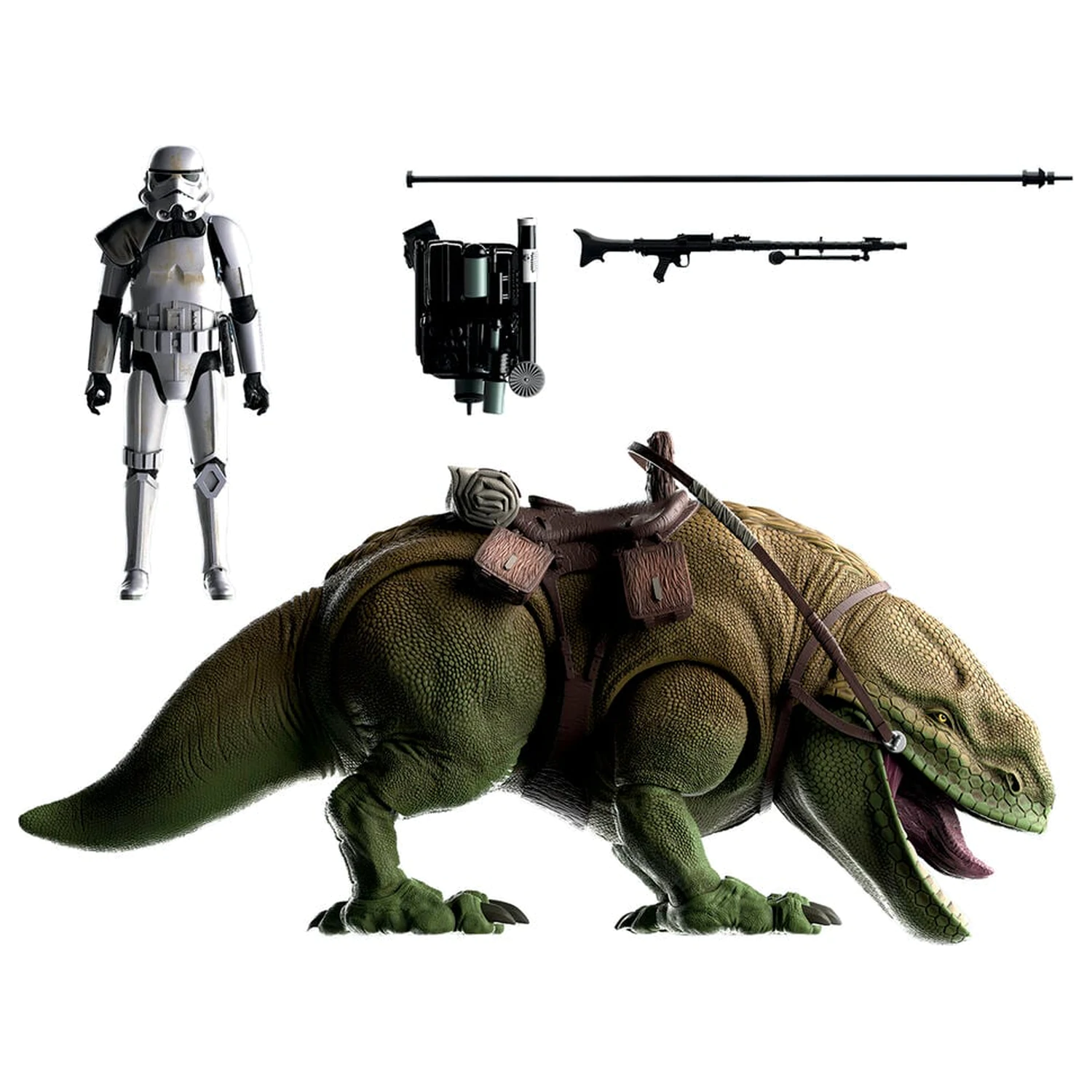 Star Wars Episode IV A New Hope Dewback & Sandtrooper figure 15 cm fotografija proizvoda