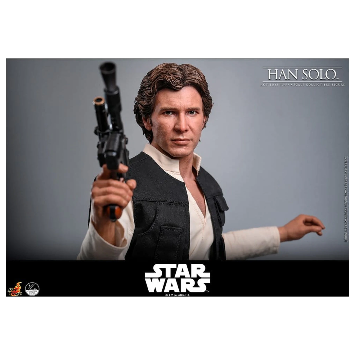 Star Wars Episode IV akcijska figura 1/4 Han Solo 46 cm fotografija proizvoda