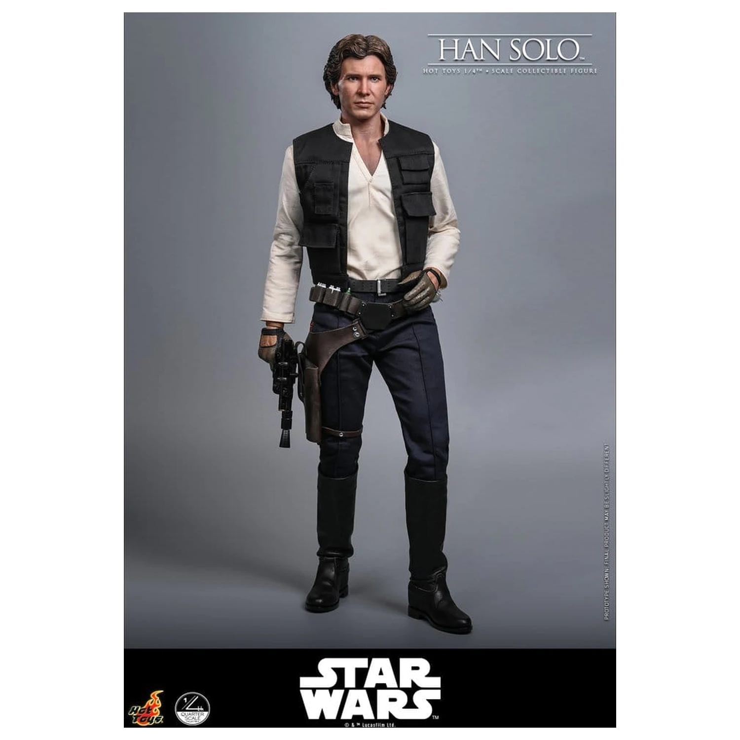 Star Wars Episode IV akcijska figura 1/4 Han Solo 46 cm fotografija proizvoda