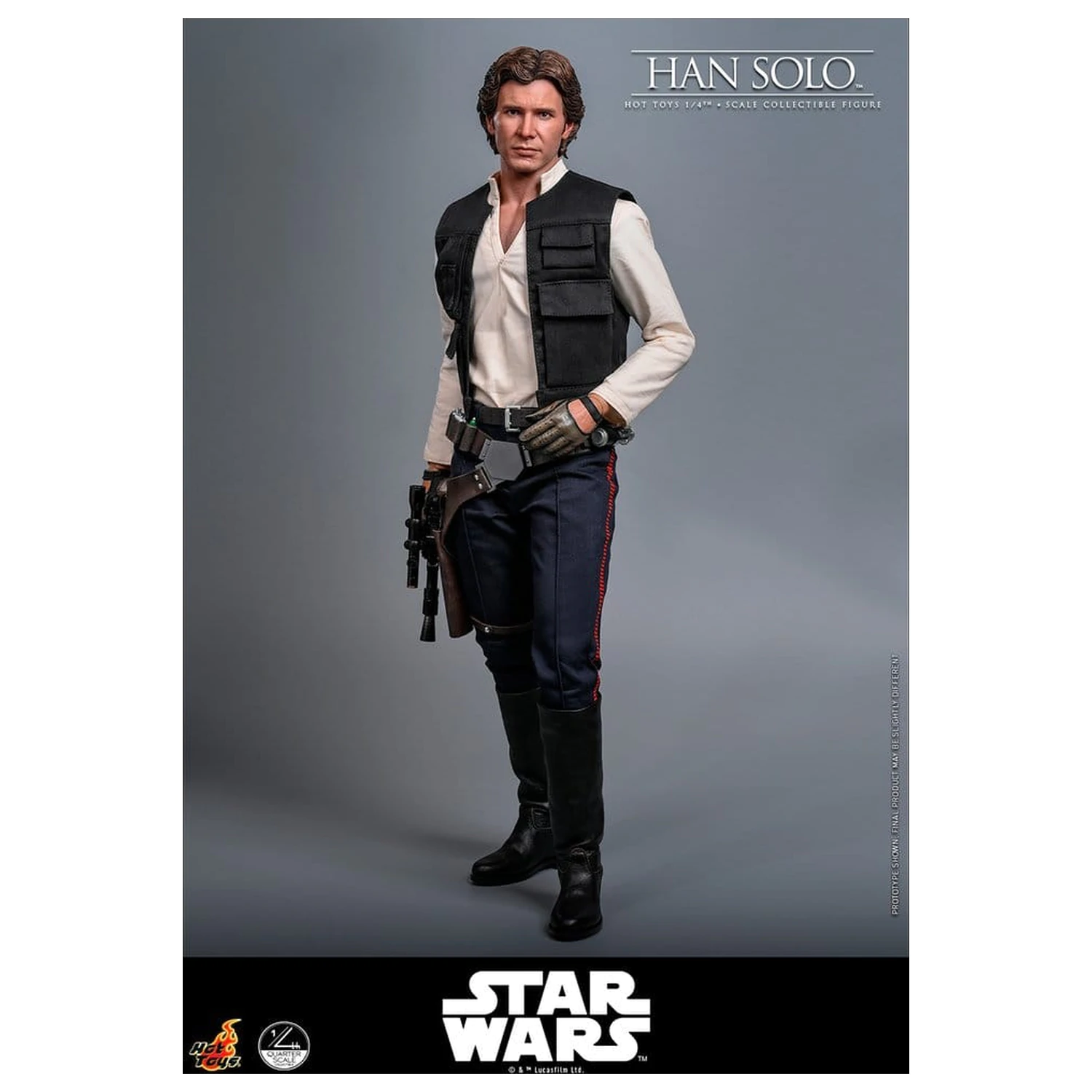 Star Wars Episode IV akcijska figura 1/4 Han Solo 46 cm fotografija proizvoda