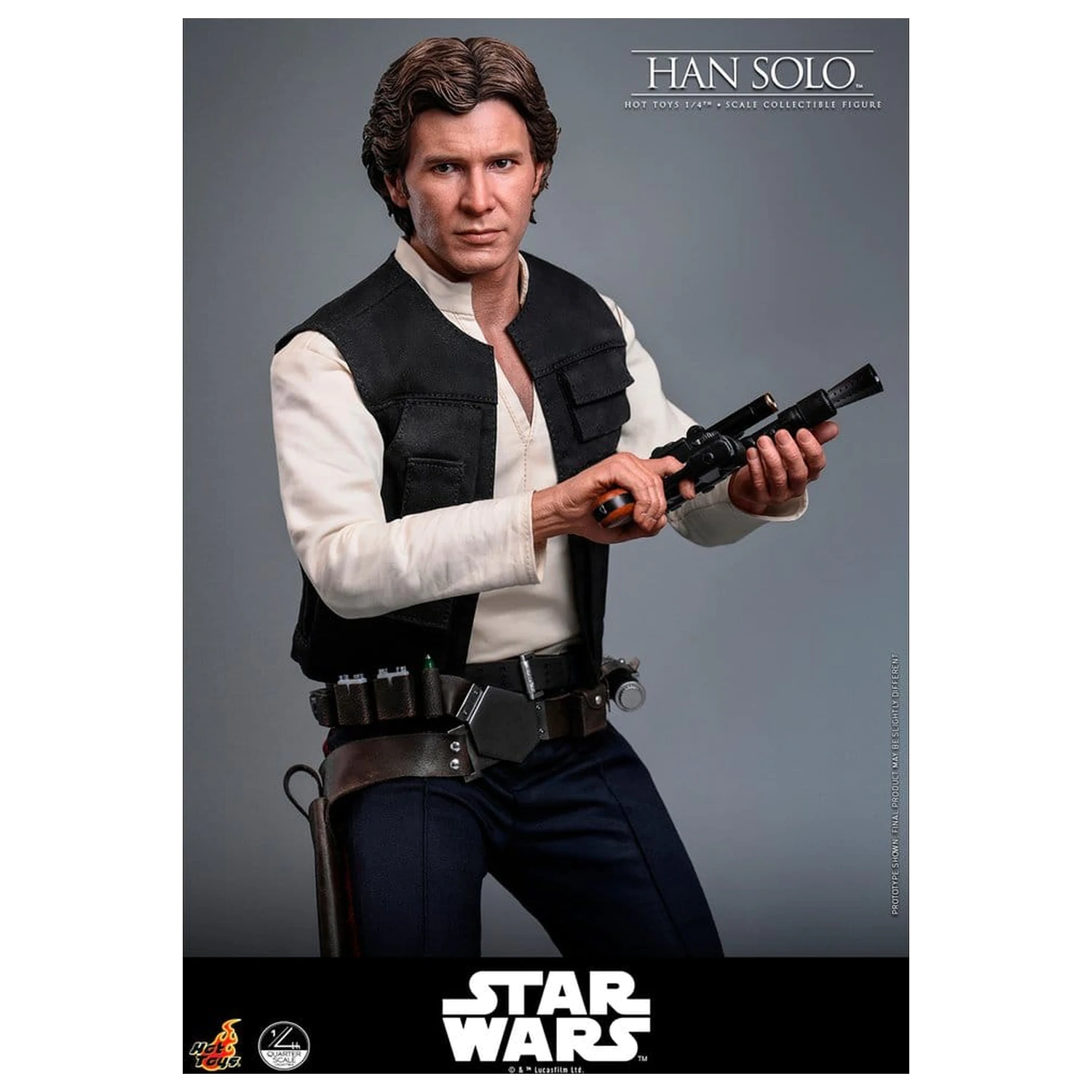 Star Wars Episode IV akcijska figura 1/4 Han Solo 46 cm fotografija proizvoda
