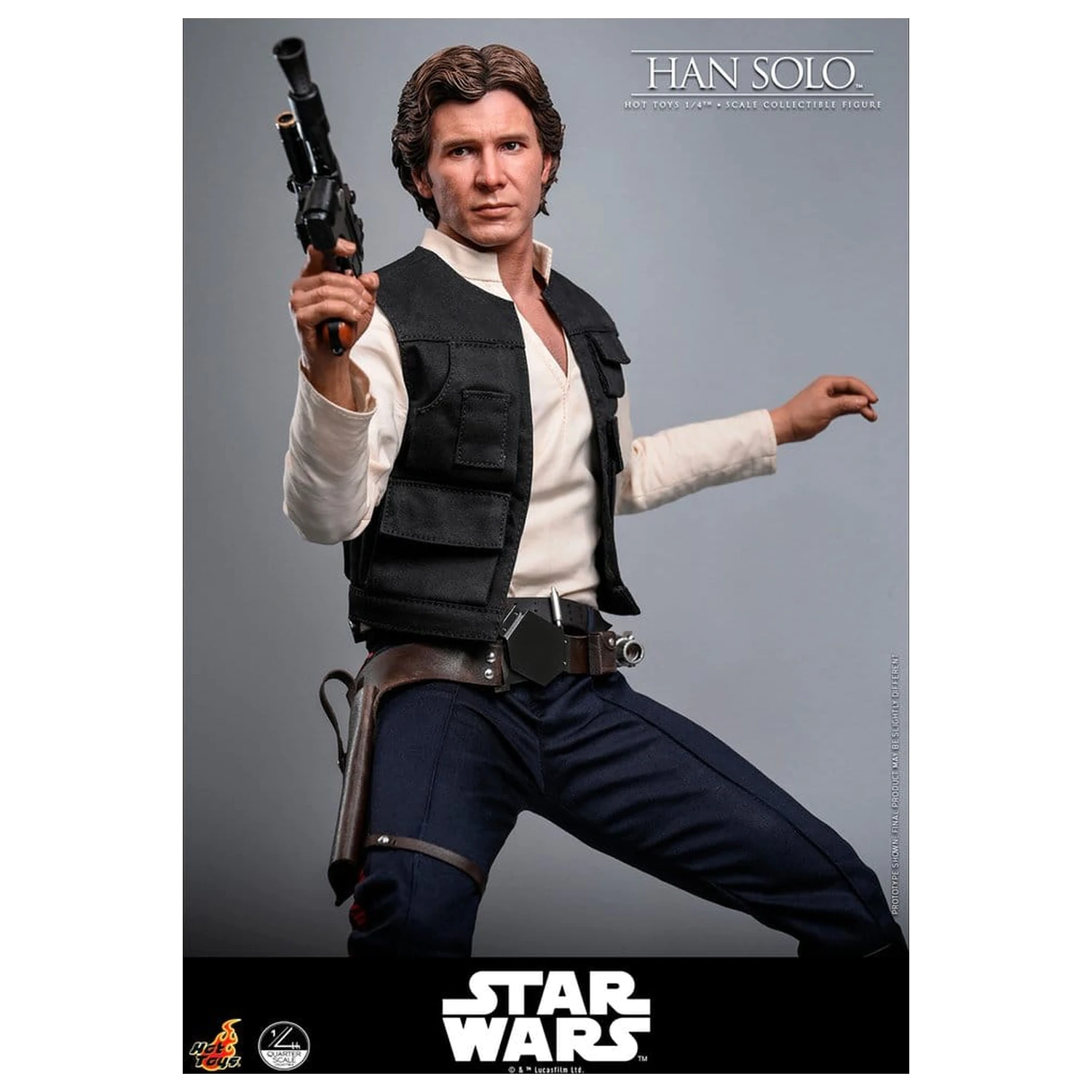 Star Wars Episode IV akcijska figura 1/4 Han Solo 46 cm fotografija proizvoda