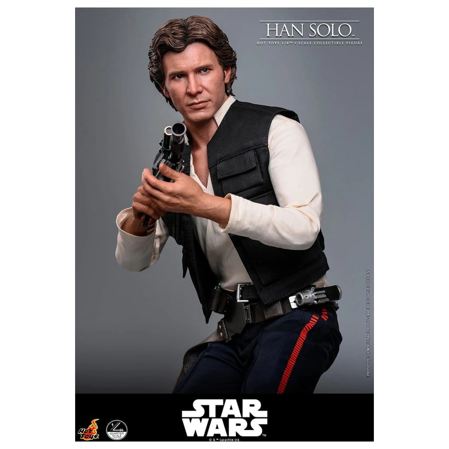 Star Wars Episode IV akcijska figura 1/4 Han Solo 46 cm fotografija proizvoda