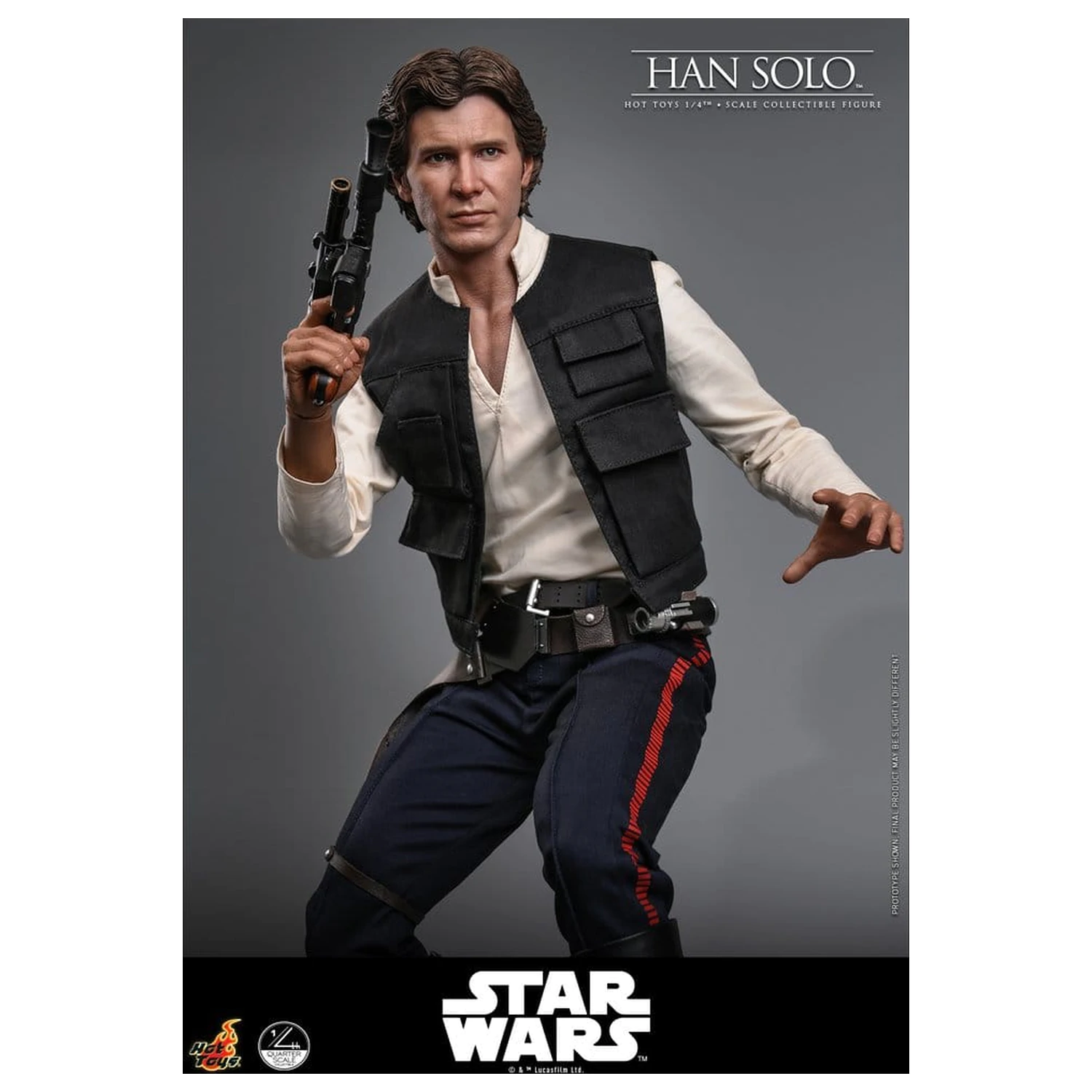 Star Wars Episode IV akcijska figura 1/4 Han Solo 46 cm fotografija proizvoda