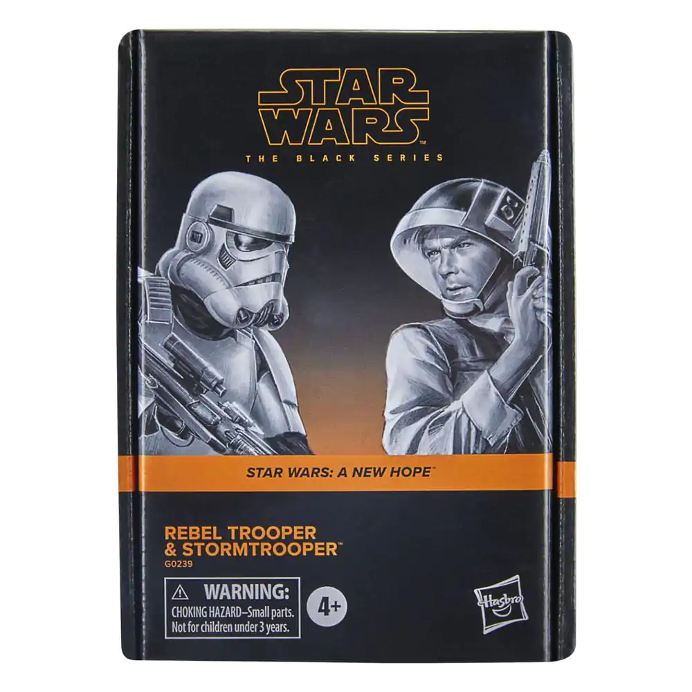 Star Wars Episode IV Black Series akcijska figura 2-Pack Rebel Trooper & Stormtrooper 15 cm fotografija proizvoda