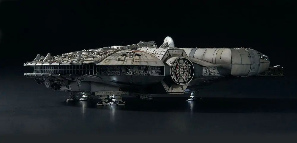 Star Wars Episode IV Perfect Grade plastični model komplet 1/72 Millennium Falcon 48 cm fotografija proizvoda