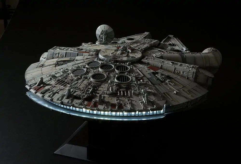 Star Wars Episode IV Perfect Grade plastični model komplet 1/72 Millennium Falcon 48 cm fotografija proizvoda