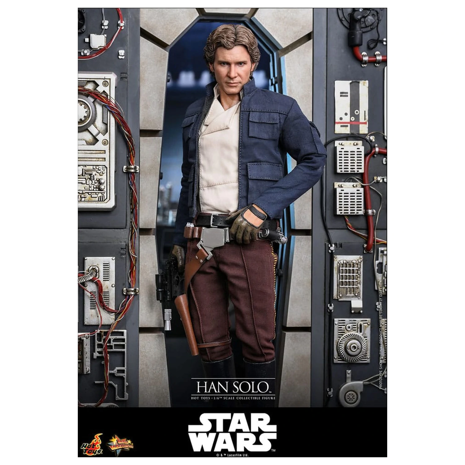 Star Wars Episode V Movie Masterpiece figura 1/6 Han Solo 31 cm fotografija proizvoda