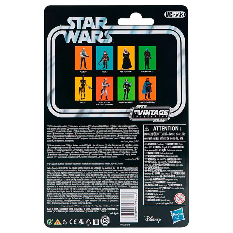 Star Wars Episode V Vintage Collection akcijska figura 2022 Lobot 10 cm fotografija proizvoda