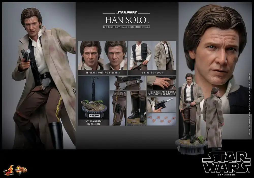 Star Wars: Episode VI akcijska figura 1/6 Han Solo 30 cm fotografija proizvoda