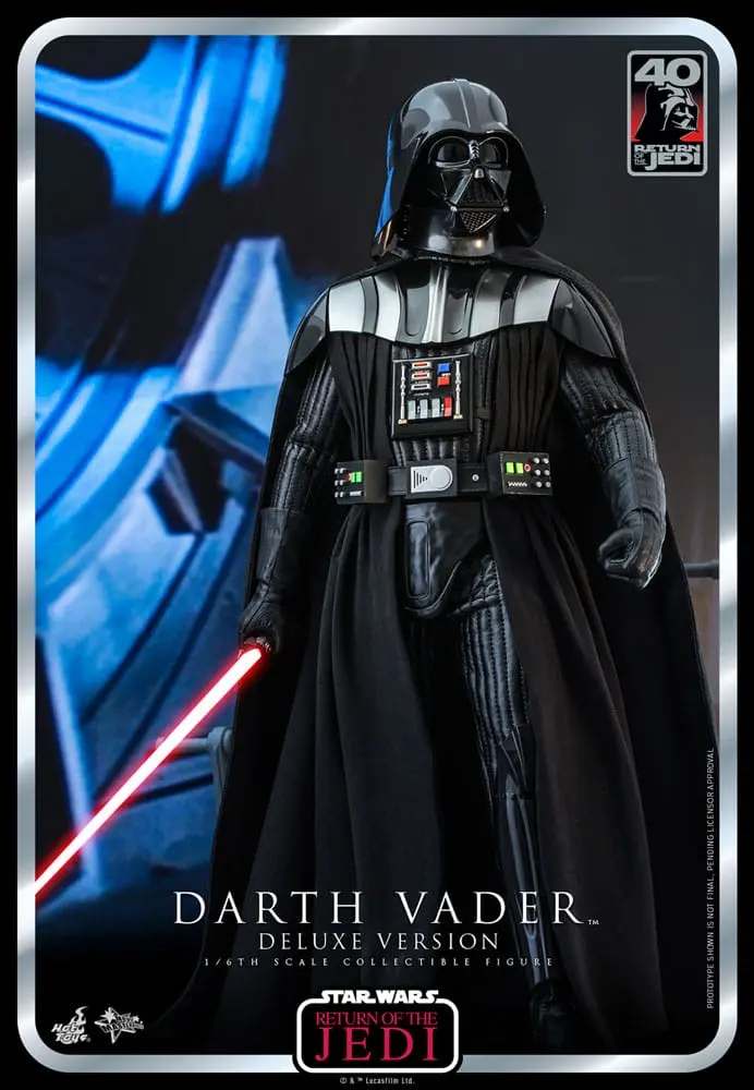 Star Wars: Episode VI 40th Anniversary akcijska figura 1/6 Darth Vader Deluxe Version 35 cm fotografija proizvoda