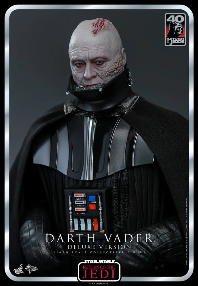 Star Wars: Episode VI 40th Anniversary akcijska figura 1/6 Darth Vader Deluxe Version 35 cm fotografija proizvoda