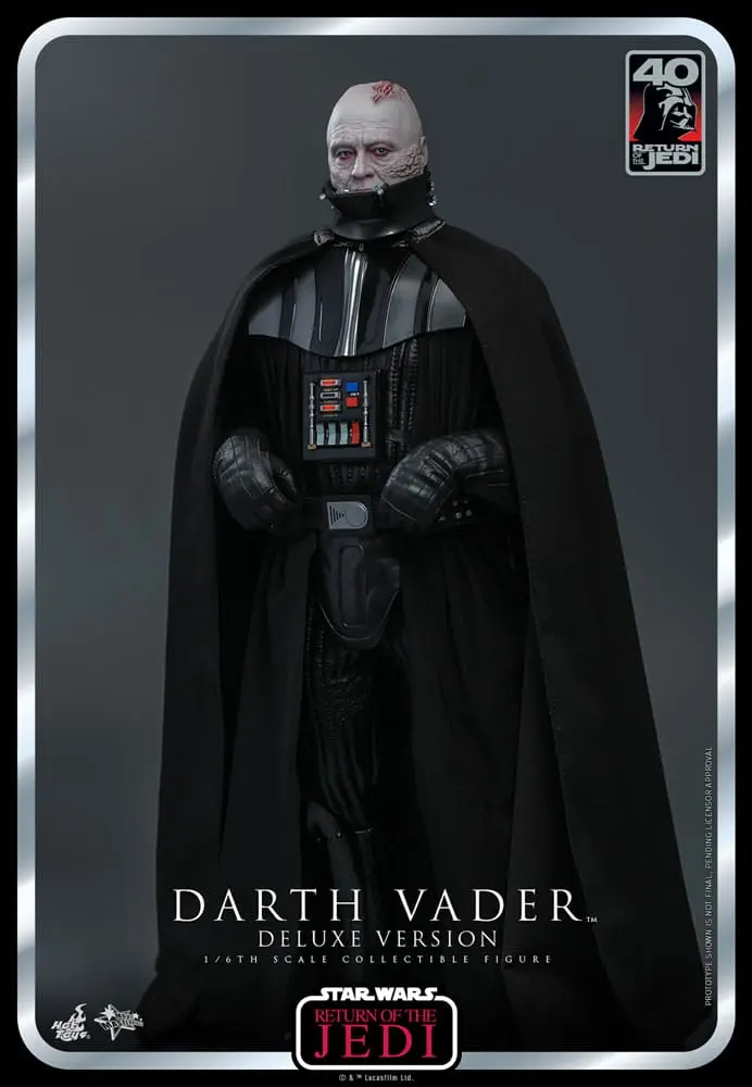 Star Wars: Episode VI 40th Anniversary akcijska figura 1/6 Darth Vader Deluxe Version 35 cm fotografija proizvoda