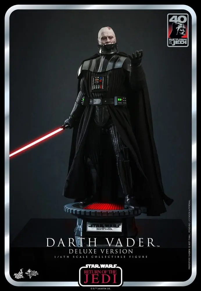 Star Wars: Episode VI 40th Anniversary akcijska figura 1/6 Darth Vader Deluxe Version 35 cm fotografija proizvoda