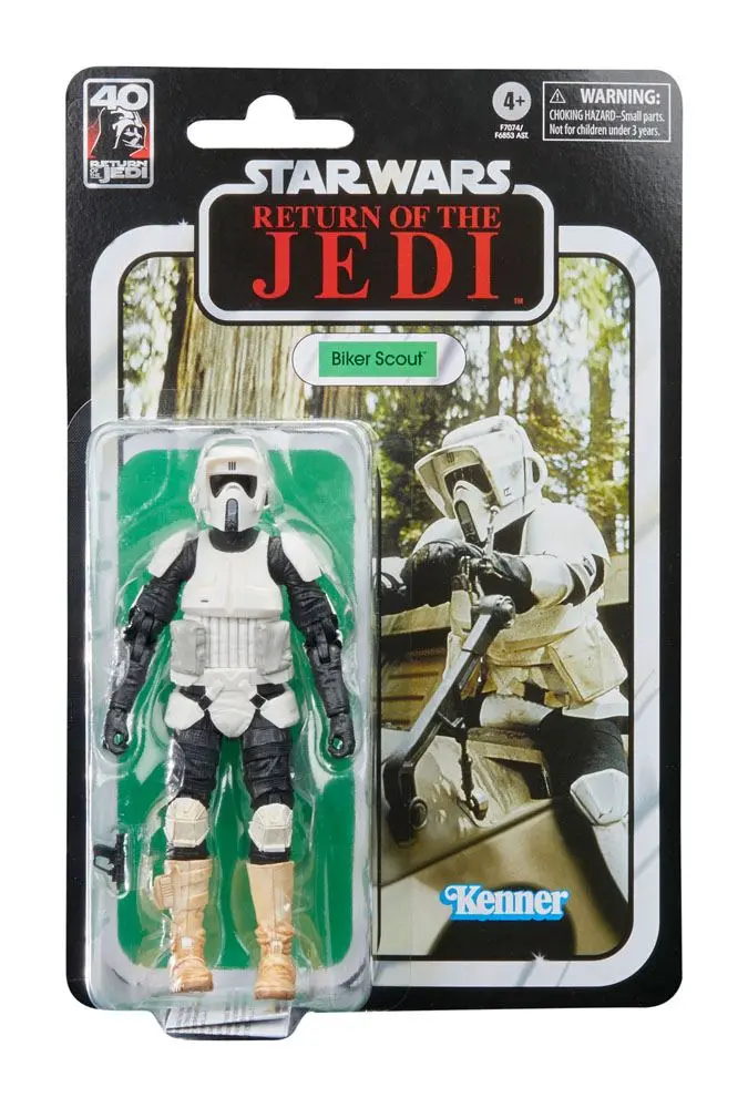 Star Wars Episode VI 40th Anniversary Black Series akcijska figura Biker Scout 15 cm fotografija proizvoda