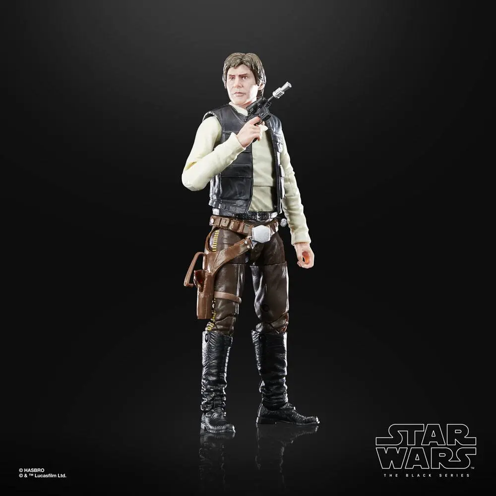 Star Wars Episode VI 40th Anniversary Black Series akcijska figura Han Solo (Endor) 15 cm fotografija proizvoda