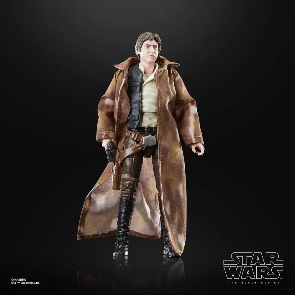 Star Wars Episode VI 40th Anniversary Black Series akcijska figura Han Solo (Endor) 15 cm fotografija proizvoda