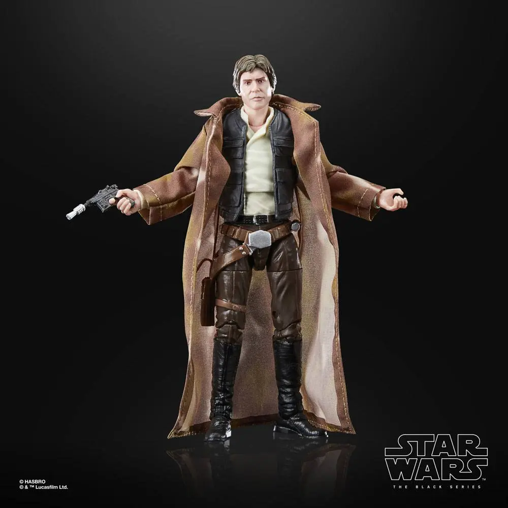 Star Wars Episode VI 40th Anniversary Black Series akcijska figura Han Solo (Endor) 15 cm fotografija proizvoda