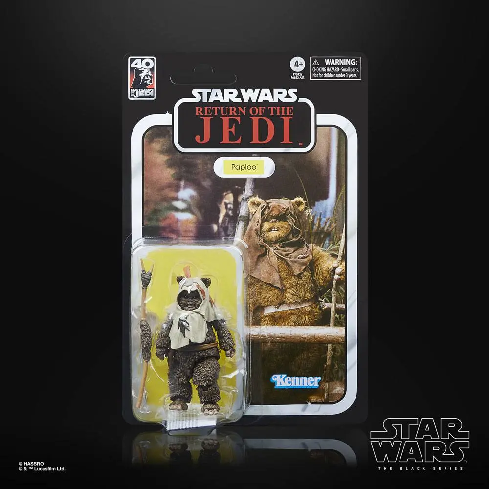 Star Wars Episode VI 40th Anniversary Black Series akcijska figura Paploo 15 cm fotografija proizvoda