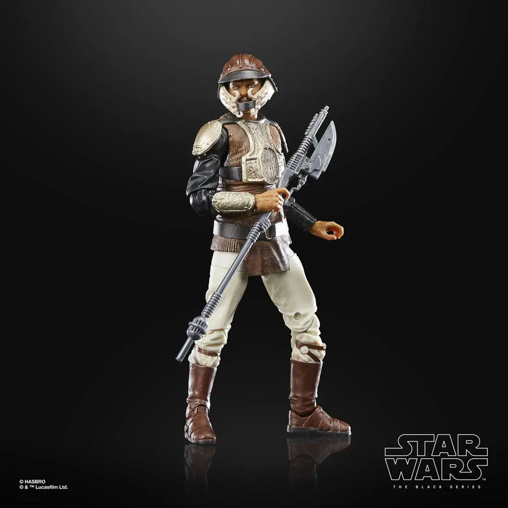 Star Wars Episode VI 40th Anniversary Black Series akcijska figura Lando Calrissian (Skiff Guard) 15 cm fotografija proizvoda