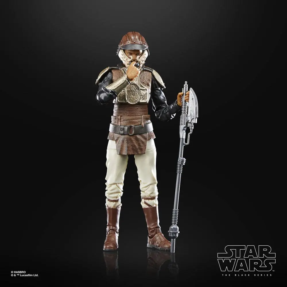 Star Wars Episode VI 40th Anniversary Black Series akcijska figura Lando Calrissian (Skiff Guard) 15 cm fotografija proizvoda