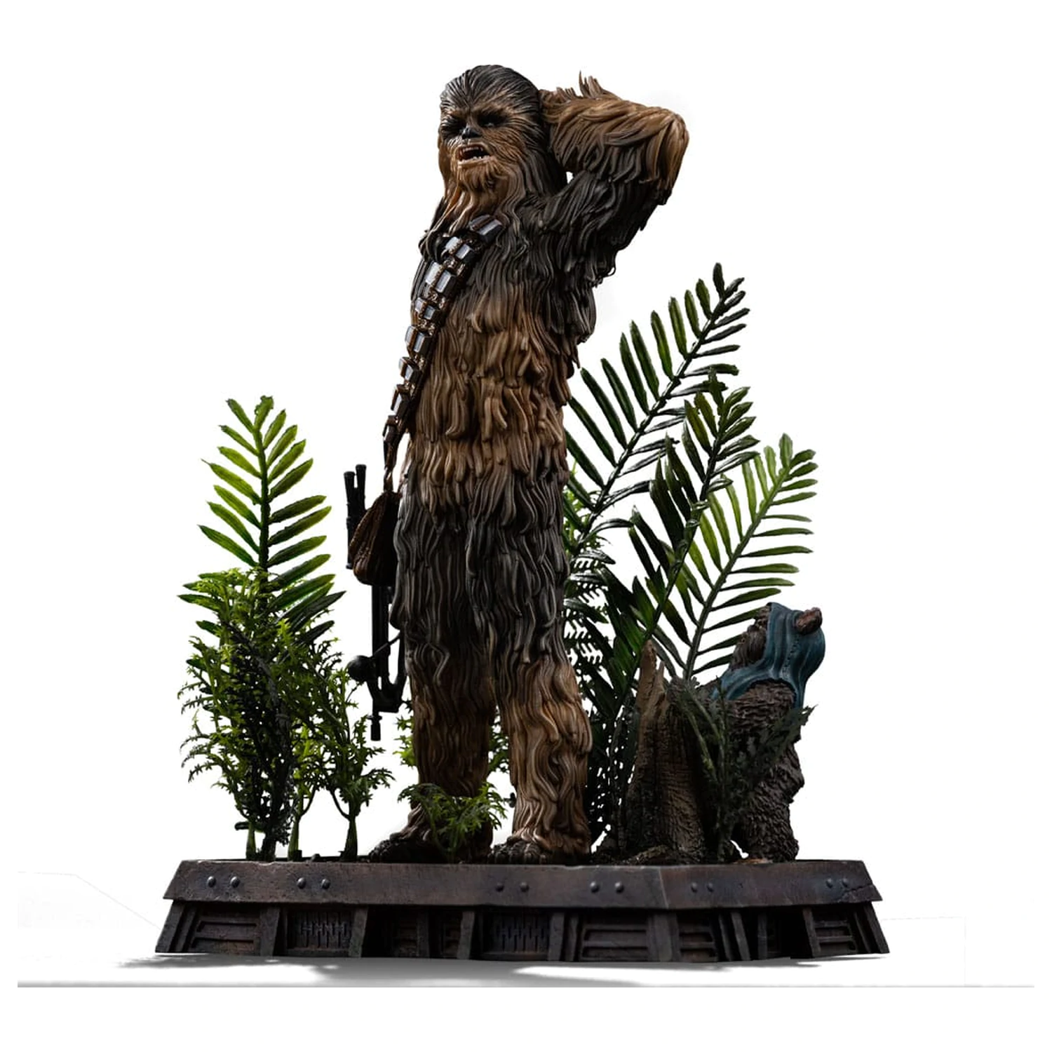 Star Wars Episode VI Art Scale Kip 1/10 Chewbacca and Tokkat 22 cm fotografija proizvoda