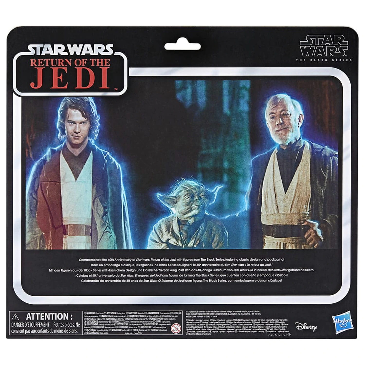 Star Wars Episode VI Black Series set od 3 akcijske figure Force Spirits 15 cm fotografija proizvoda