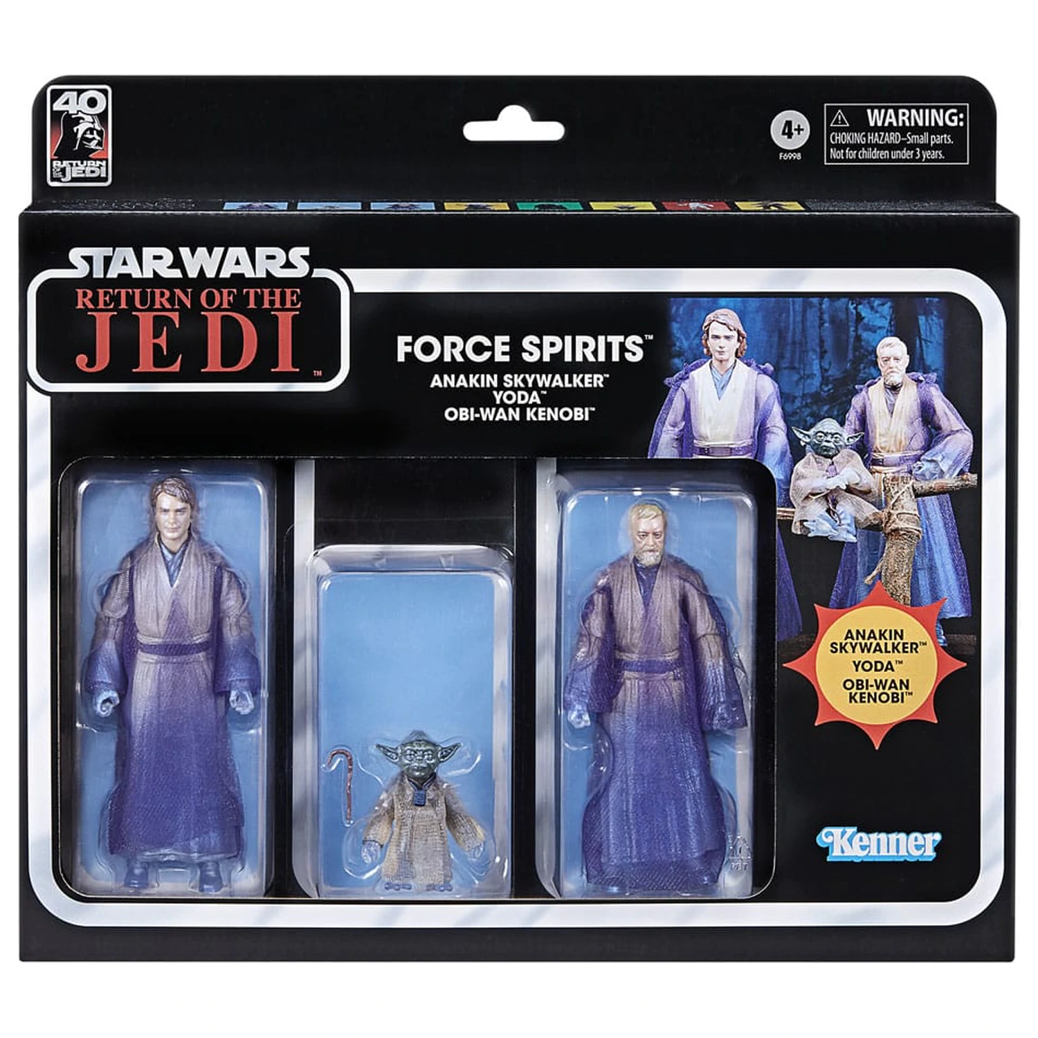 Star Wars Episode VI Black Series set od 3 akcijske figure Force Spirits 15 cm fotografija proizvoda