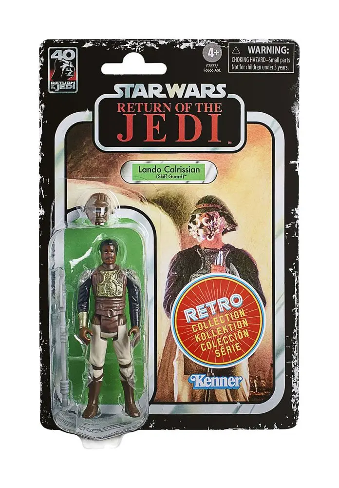 Star Wars Episode VI Retro Collection akcijska figura Lando Calrissian (Skiff Guard) 10 cm fotografija proizvoda