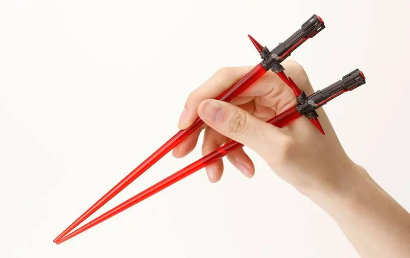 Star Wars Episode VII Chopsticks Kylo Ren Lightsaber Štapići za jelo fotografija proizvoda