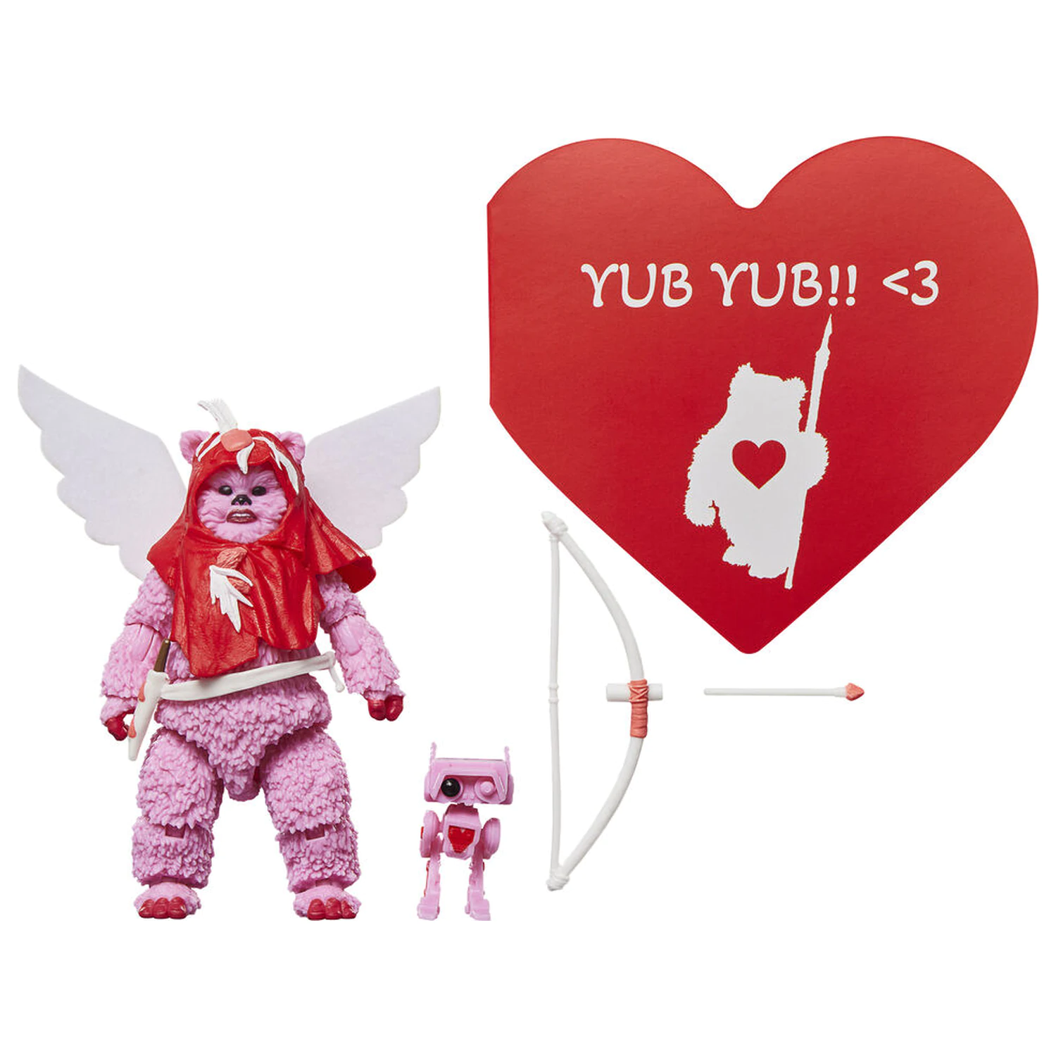 Star Wars Ewok Valentine's Day Edition figure fotografija proizvoda