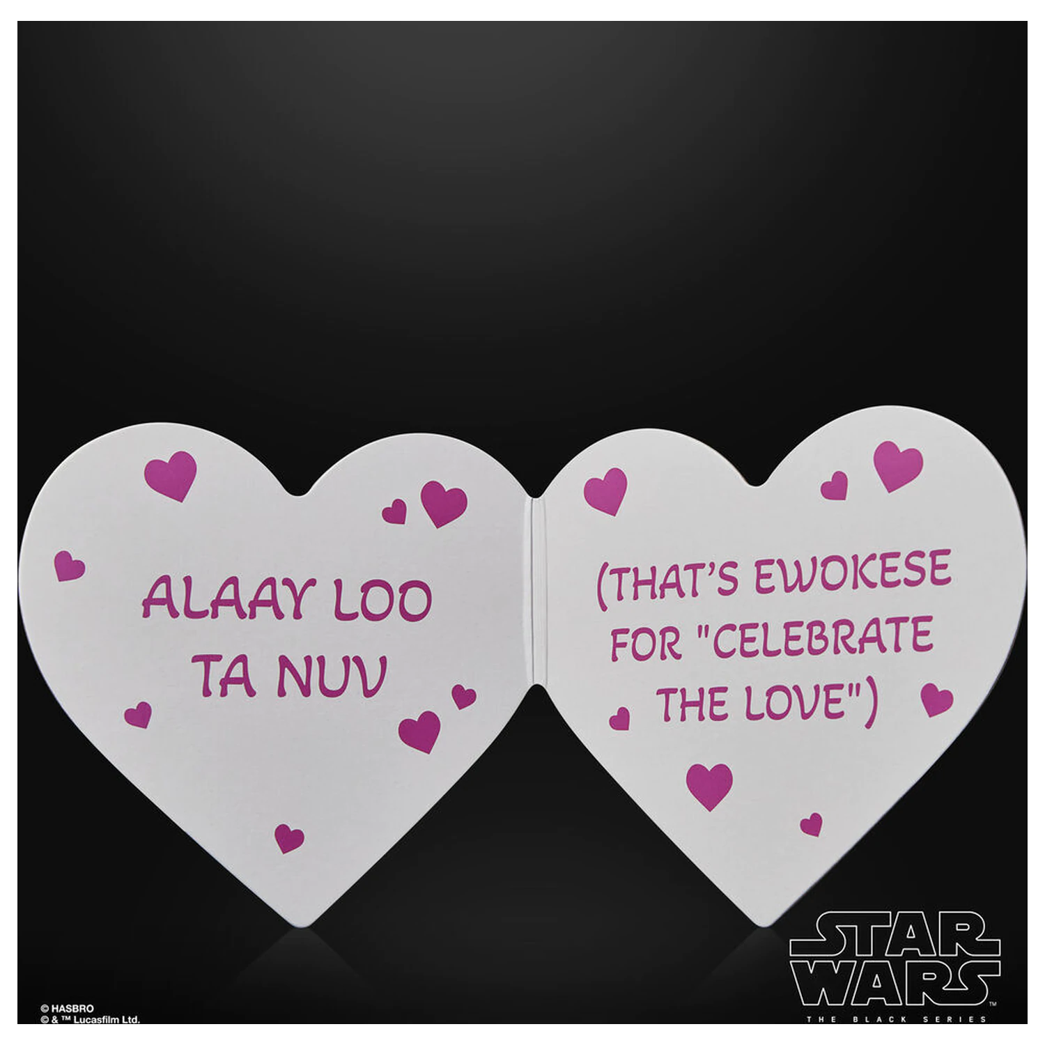 Star Wars Ewok Valentine's Day Edition figure fotografija proizvoda