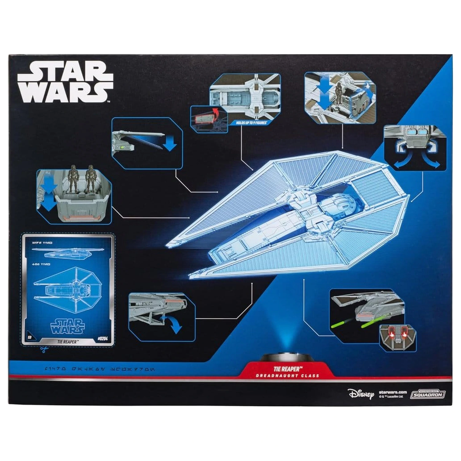 Star Wars Vozilo Dreadnaught Class TIE Reaper Attack Lander 23 cm fotografija proizvoda