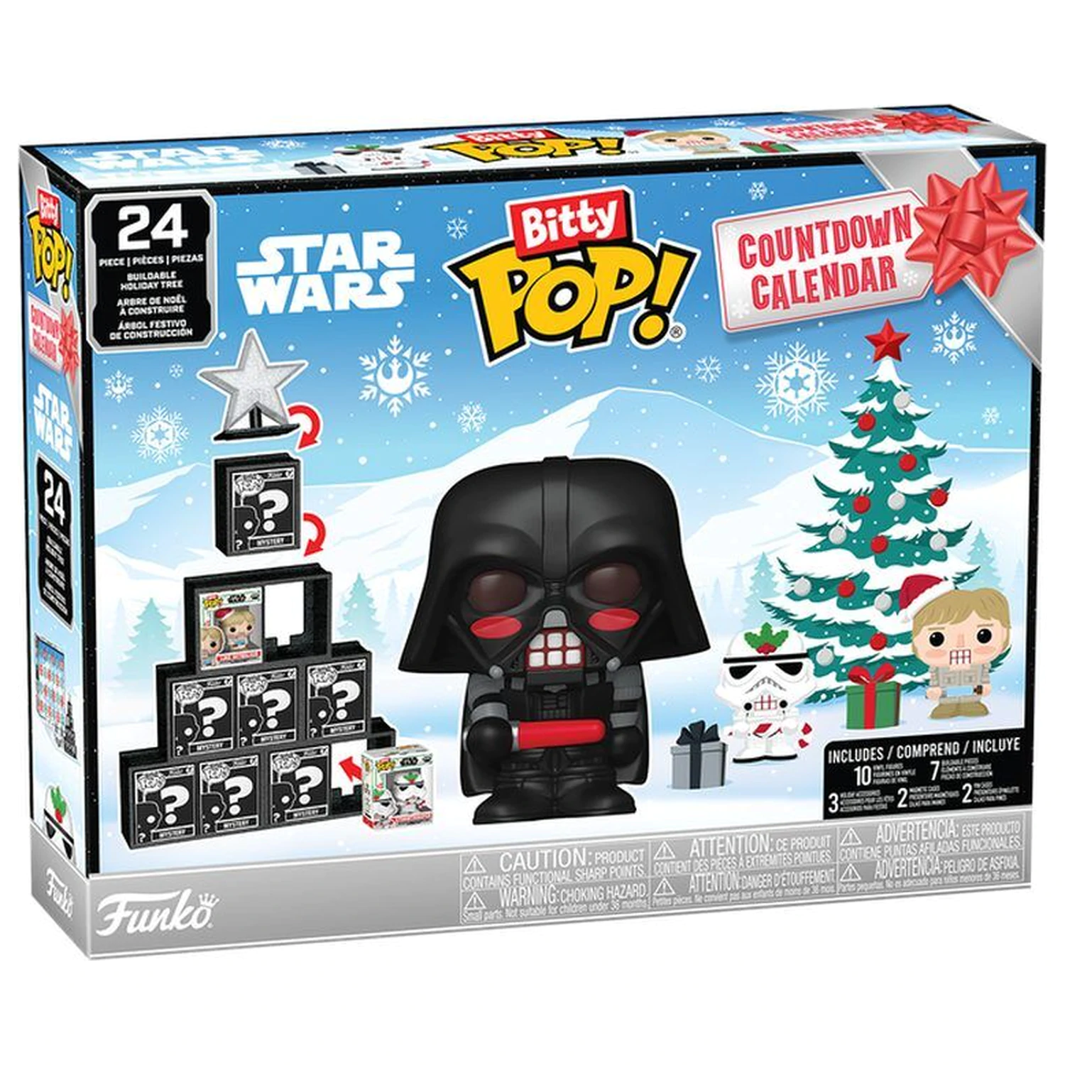 Funko Bitty Pop adventski kalendar Star Wars fotografija proizvoda