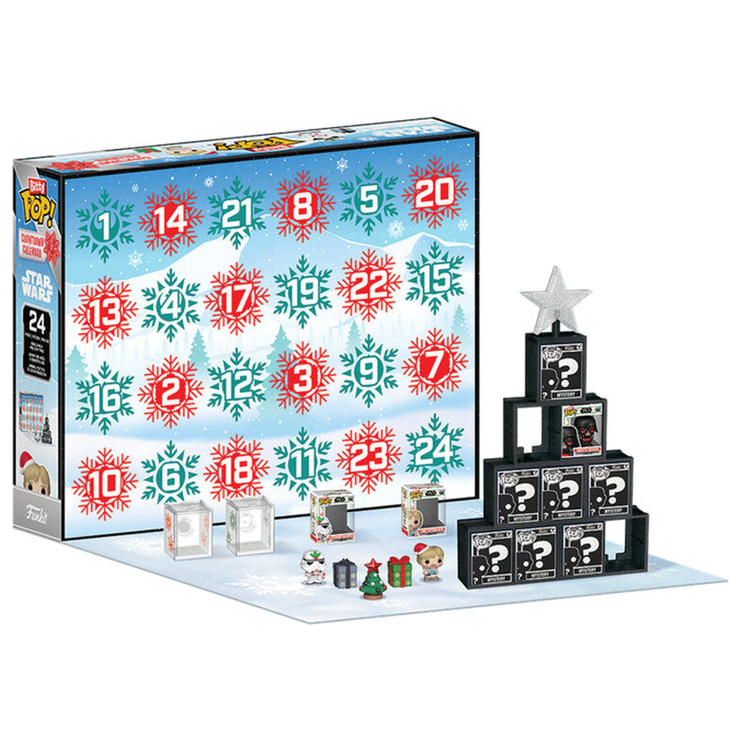 Funko Bitty Pop adventski kalendar Star Wars fotografija proizvoda