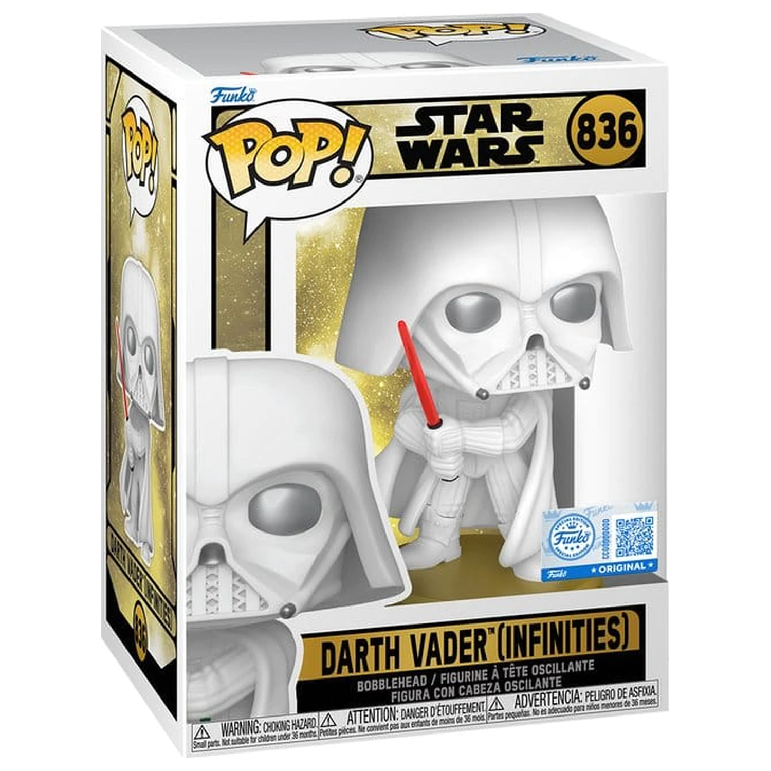 Star Wars Funko POP! Vinyl figura Darth Vader (WH) 9 cm fotografija proizvoda
