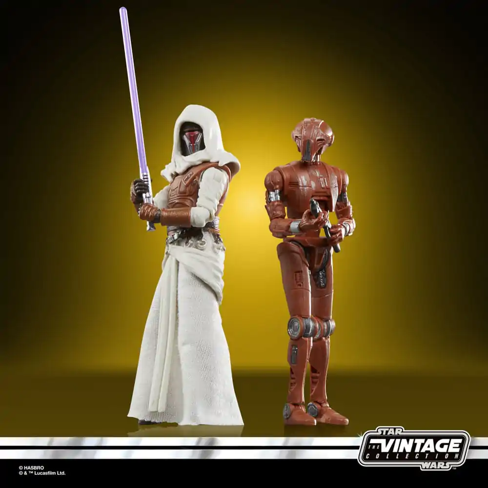 Star Wars: Galaxy of Heroes Vintage Collection akcijske figure paket od 2 komada Jedi Knight Revan & HK-47 10 cm fotografija proizvoda