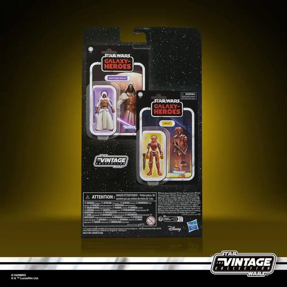 Star Wars: Galaxy of Heroes Vintage Collection akcijske figure paket od 2 komada Jedi Knight Revan & HK-47 10 cm fotografija proizvoda