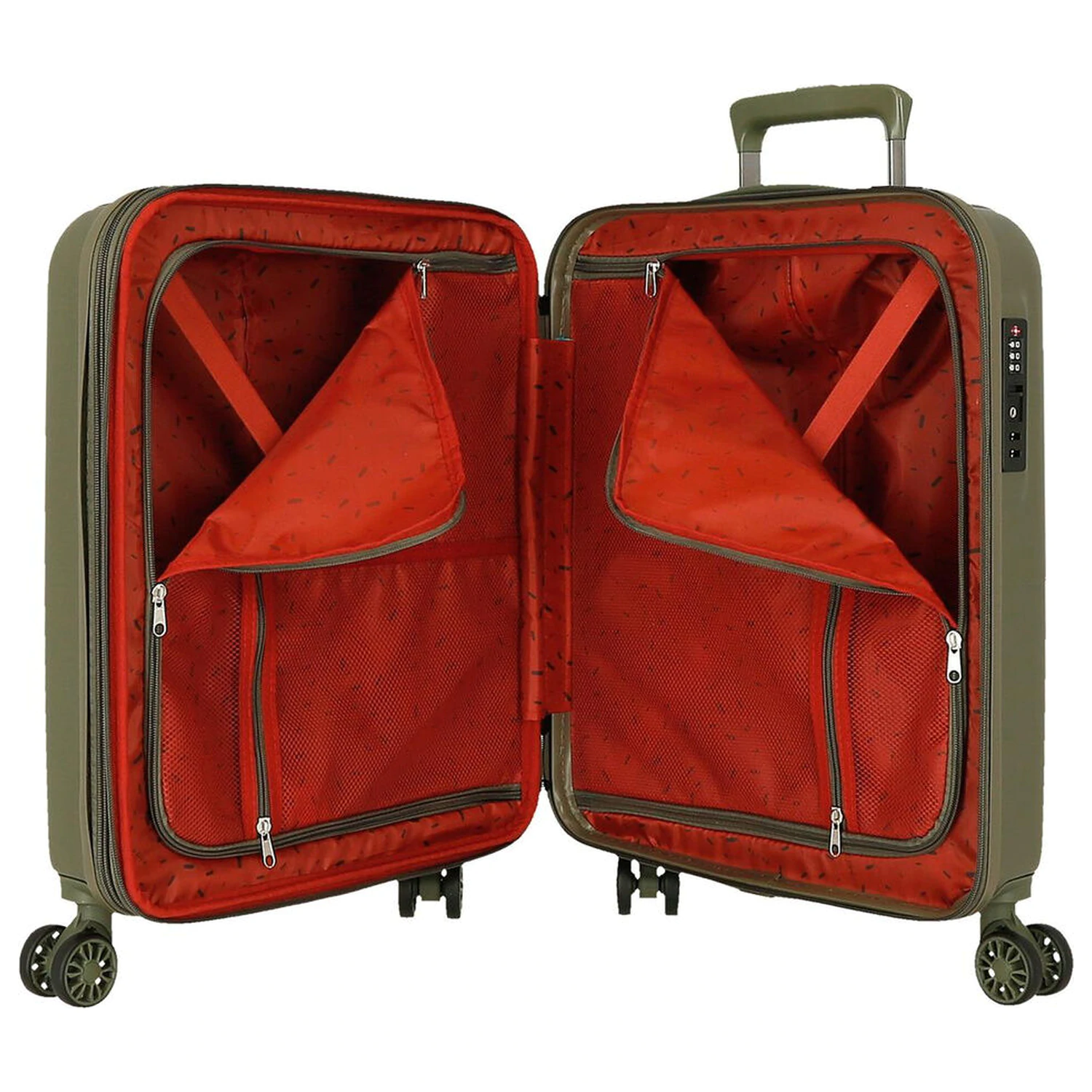 Star Wars Zeleni ABS putni kovčeg s kotačićima 55 cm fotografija proizvoda