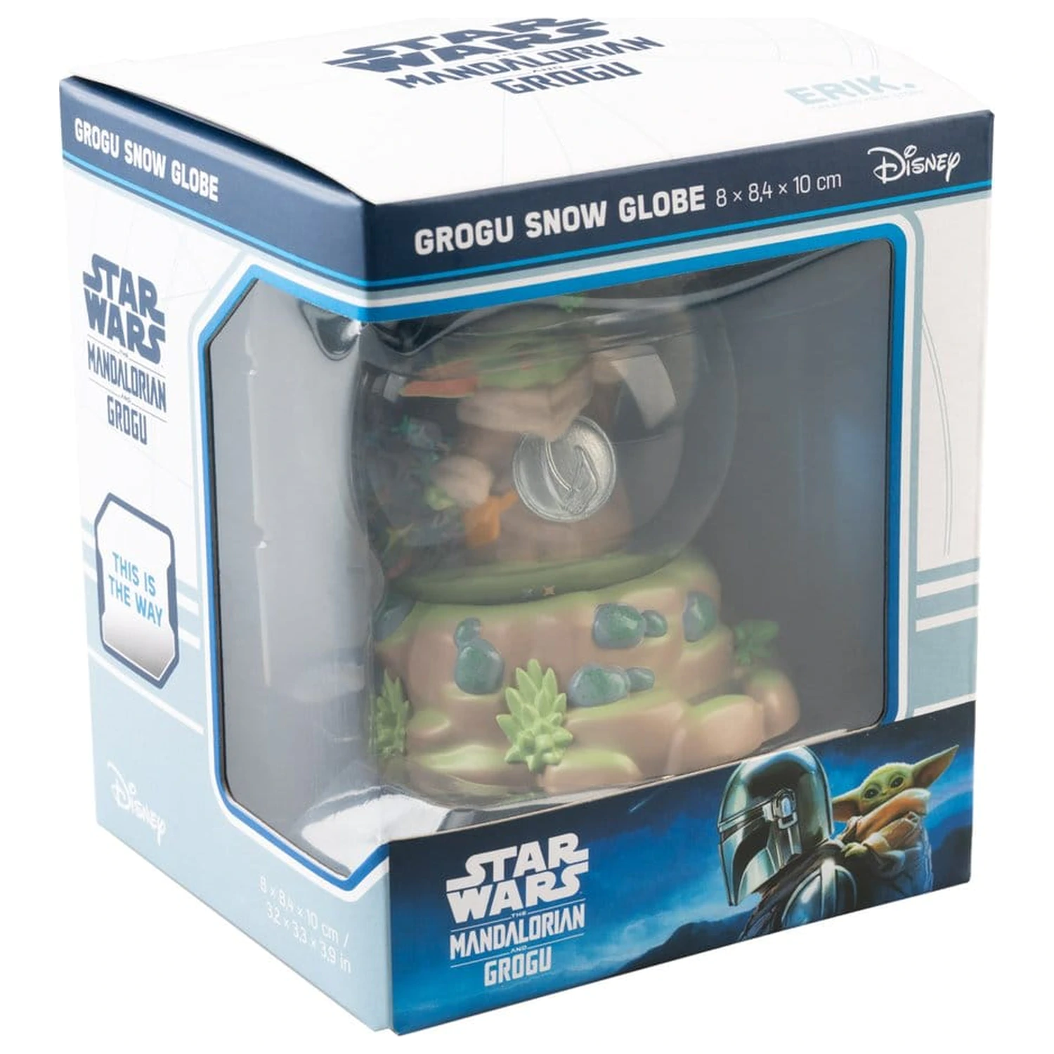 Star Wars Snježna kugla Grogu 10 cm fotografija proizvoda