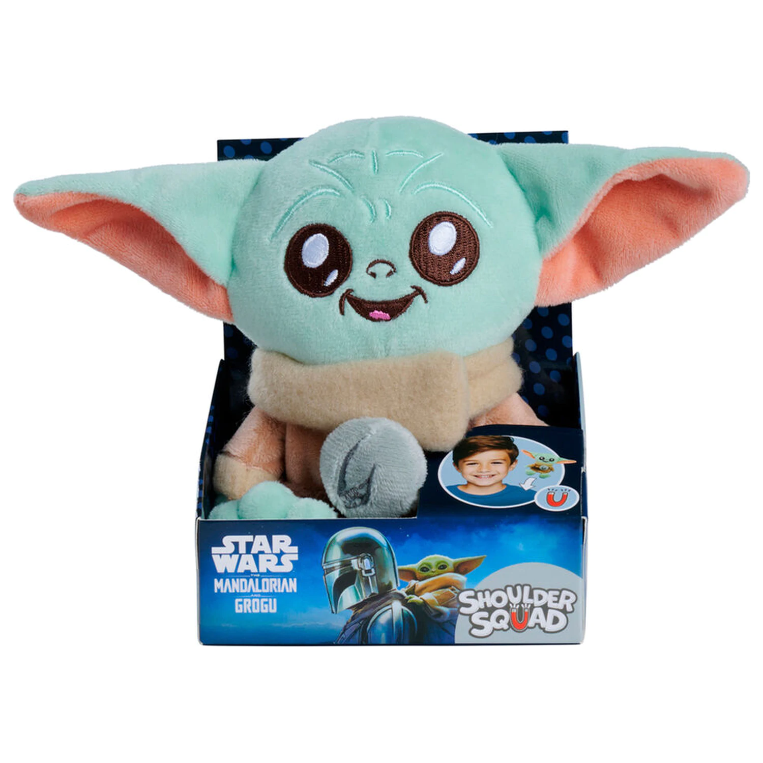 Star Wars Grogu plišana igračka ramena 12cm fotografija proizvoda