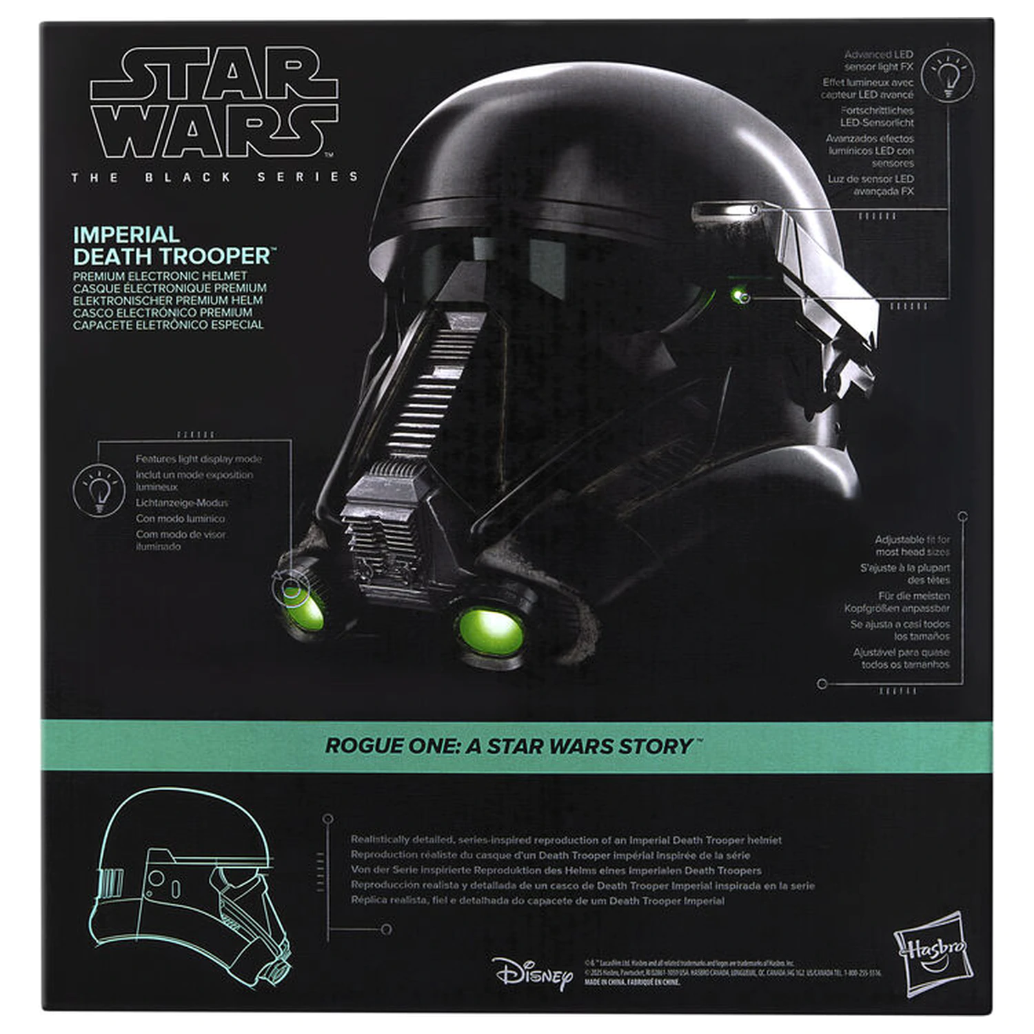 Star Wars Imperial Death Trooper elektronička kaciga fotografija proizvoda