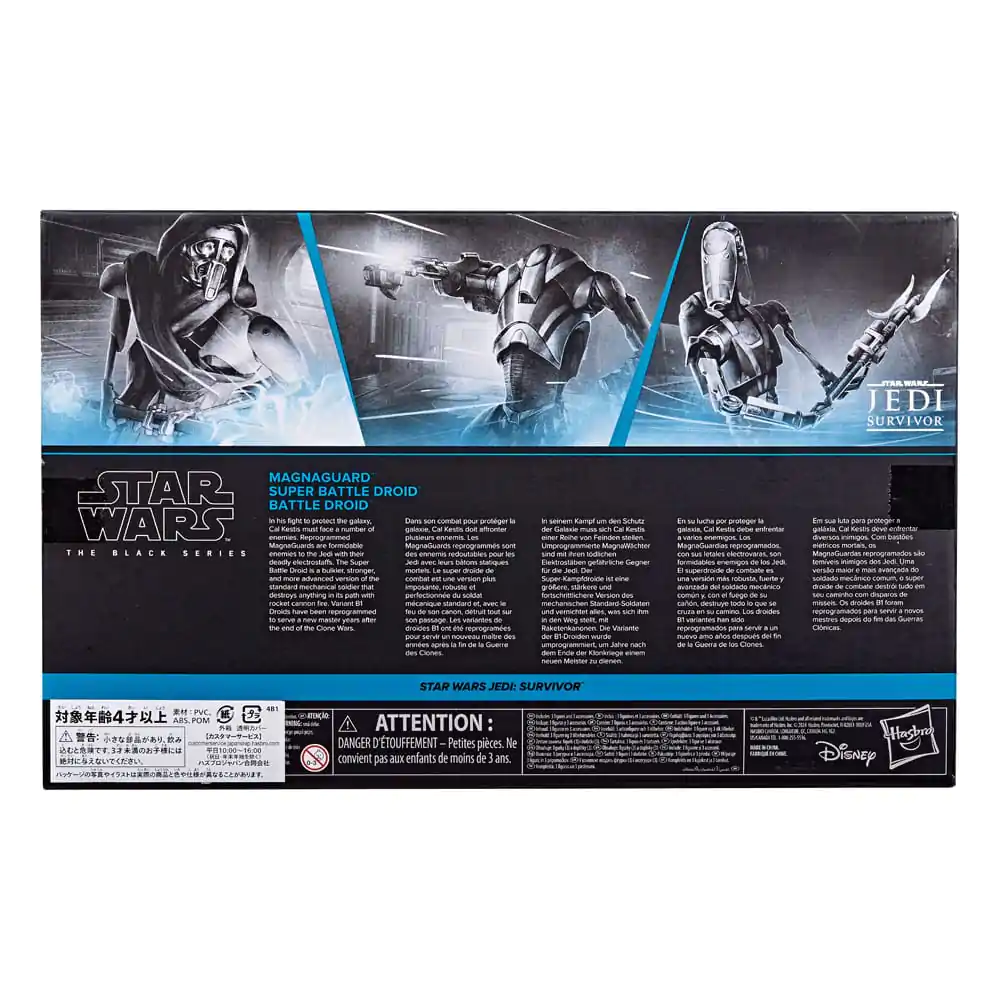 Star Wars Jedi: Survivor Black Series akcijska figura 3-Pack Magna Guard, Super Battle Droid & Battle Droid fotografija proizvoda