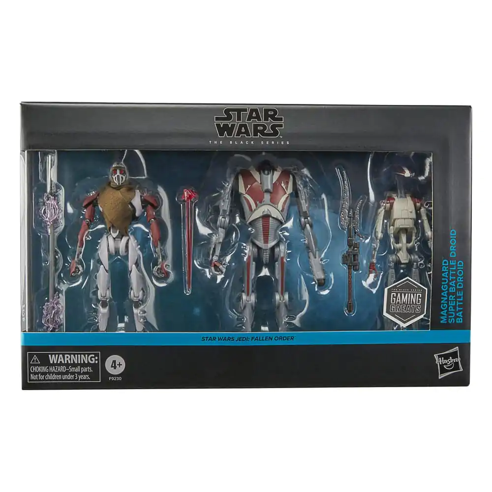 Star Wars Jedi: Survivor Black Series akcijska figura 3-Pack Magna Guard, Super Battle Droid & Battle Droid fotografija proizvoda