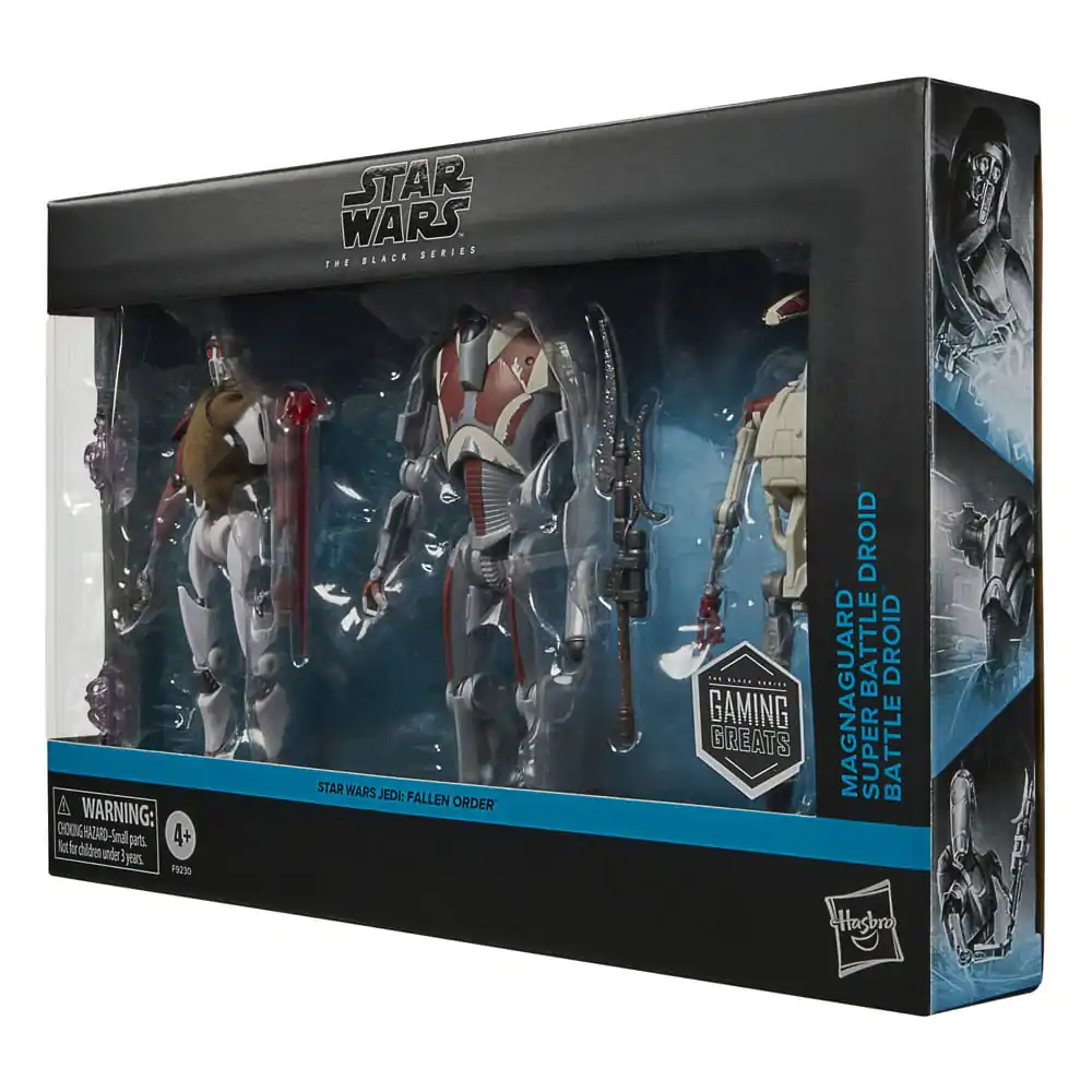 Star Wars Jedi: Survivor Black Series akcijska figura 3-Pack Magna Guard, Super Battle Droid & Battle Droid fotografija proizvoda