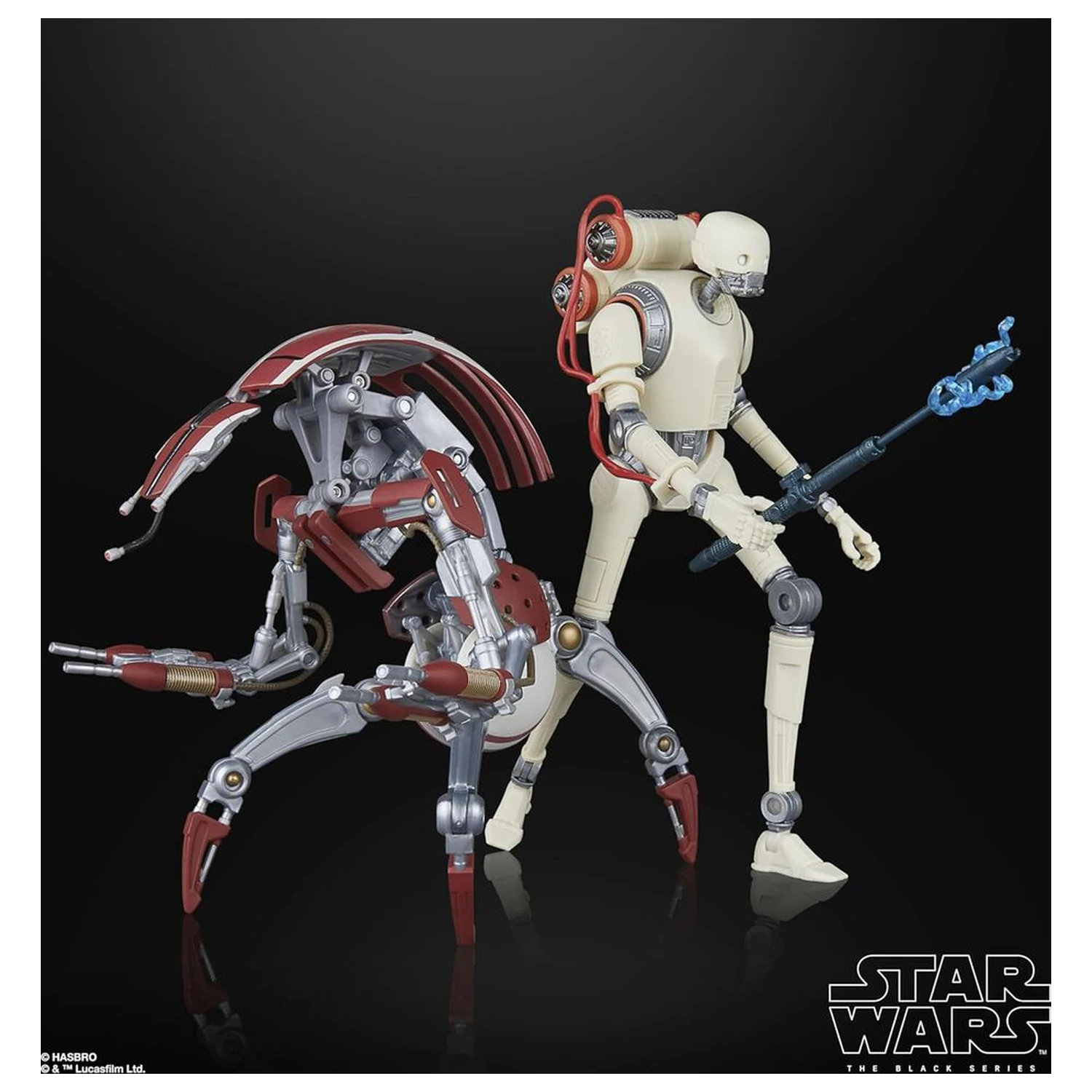 Star Wars Jedi Survivor KX Security Droid Enforcer i Droideka pakiranje 2 figurice 15cm fotografija proizvoda