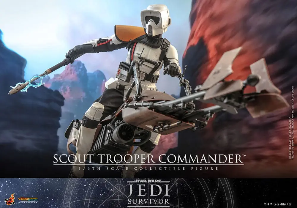 Star Wars: Jedi Survivor Videogame Masterpiece akcijska figura 1/6 Scout Trooper Commander 30 cm fotografija proizvoda